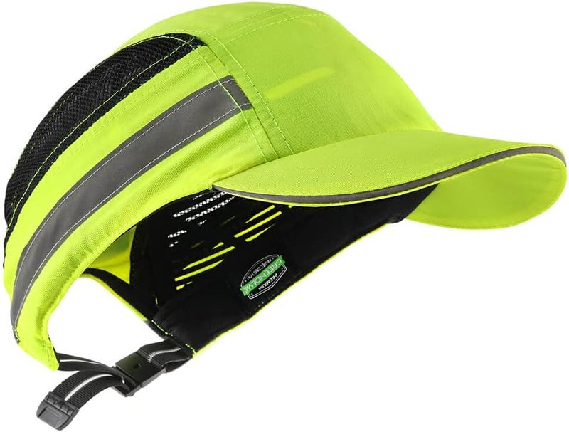 GREEN DEVIL Bump Cap for Safety Baseball Cap Style Hard Hats for Adult Men Women Breathable Lightweight Safety Hat for Head Protection with Reflective Stripes - Image 1